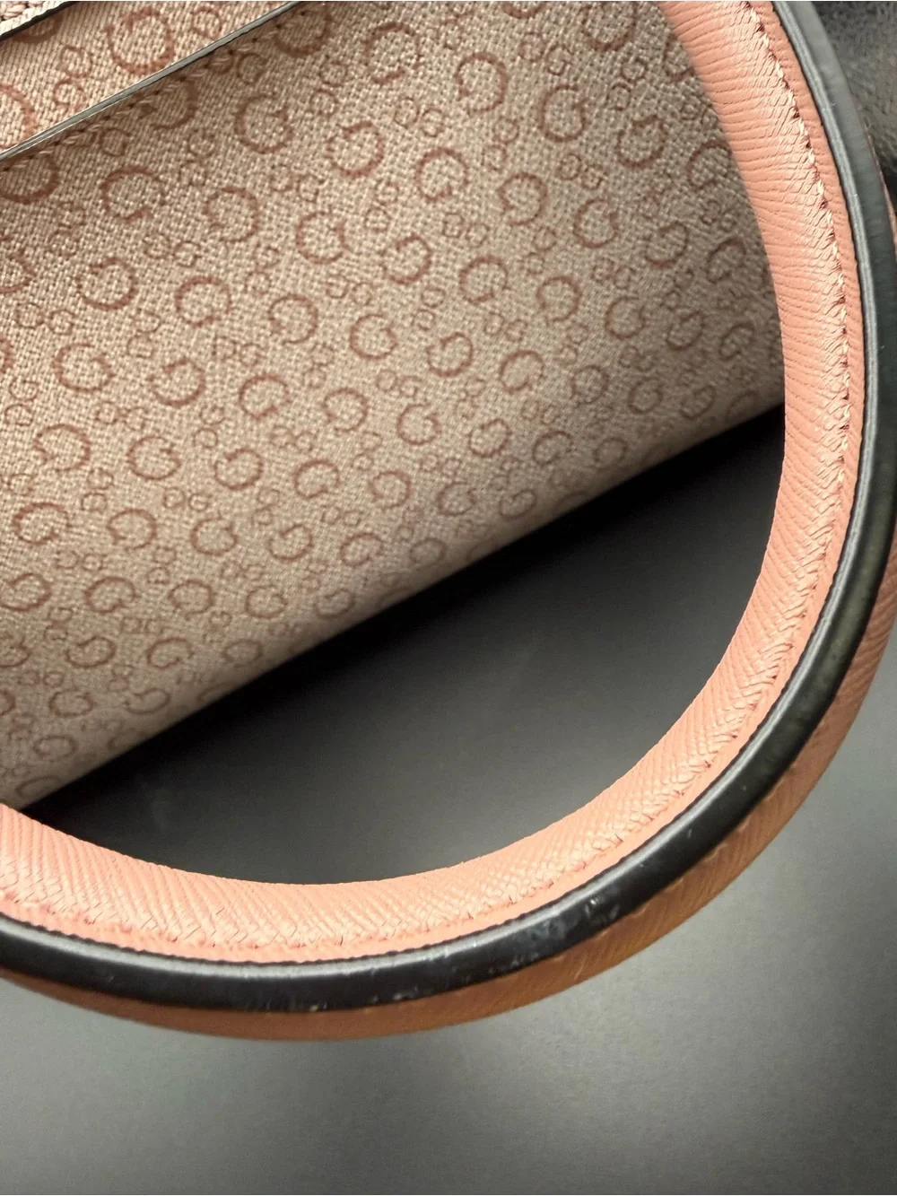 GUESS Pink Signature Logo Satchel
